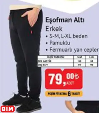 EŞOFMAN ALTI EŞOFMAN ALTI